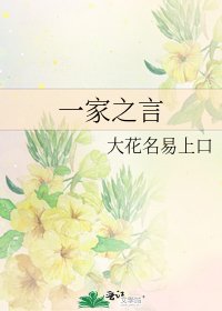 一家之言