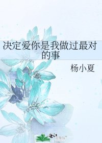 《决定爱你是我做过最对的事》